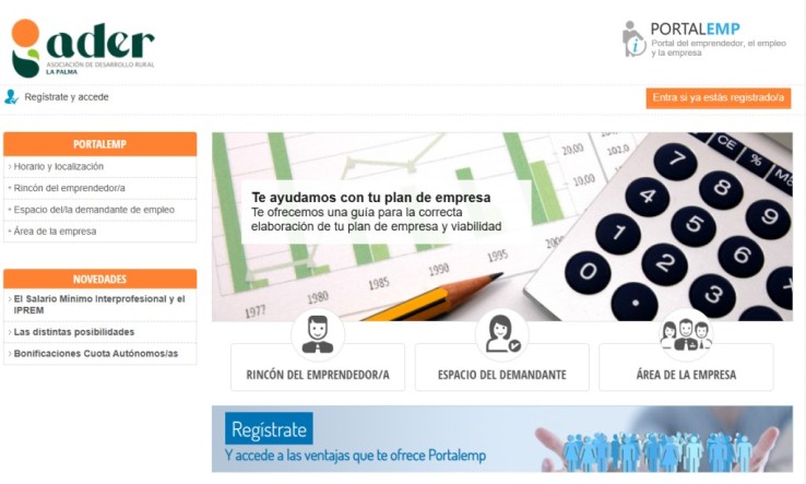 ADER La Palma se ha registrado como agencia de colocación