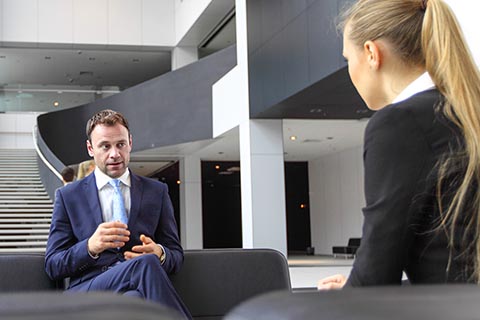 Illustration: Das gelungene Interview