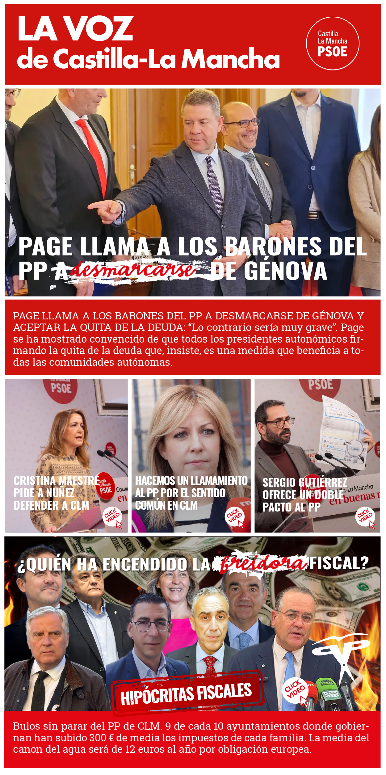 Newsletter PDF La Voz de Castilla-La Mancha