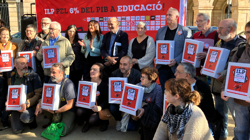 Entrega de la ILP per a l’educació