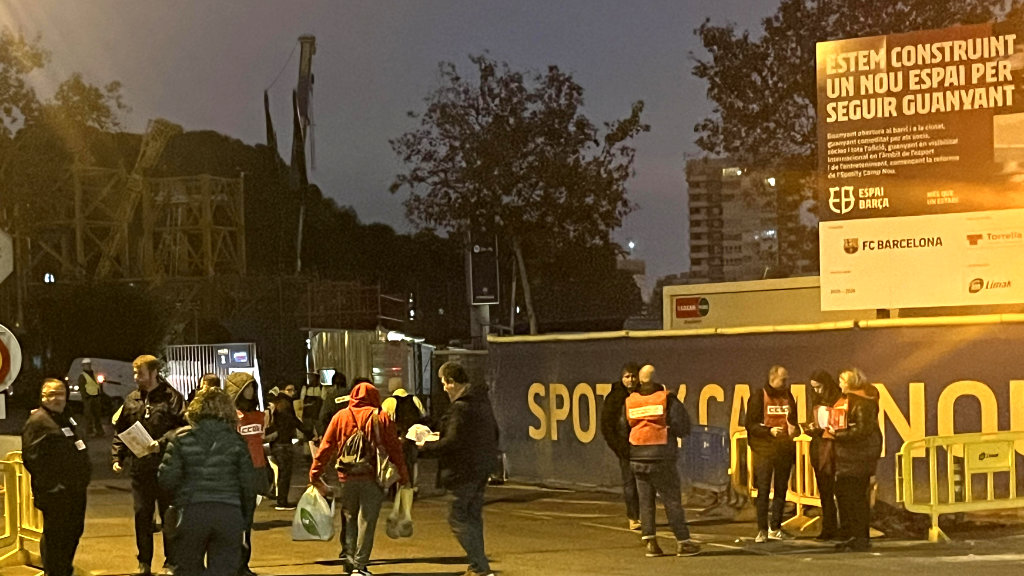 Informació al Camp Nou