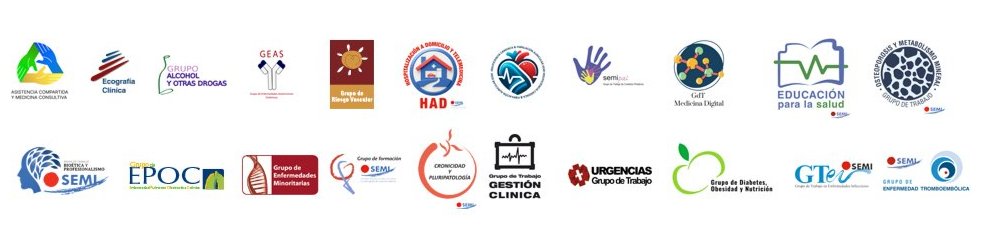 Grupos de Trabajo de la Sociedad Española de Medicina Interna (SEMI).