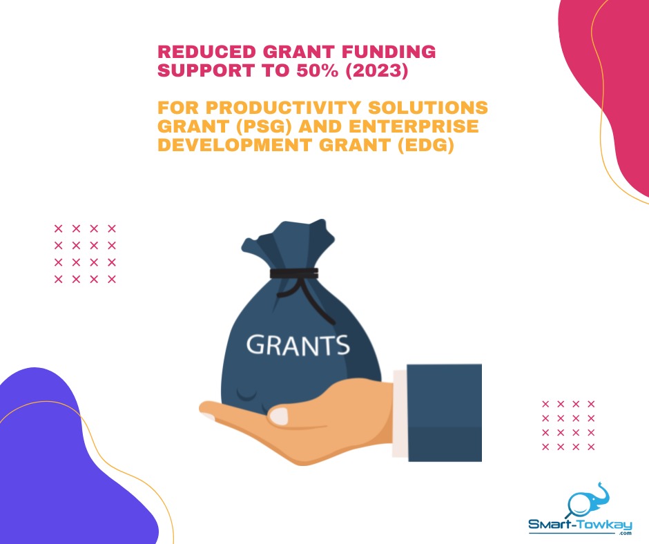 Reduced Grant Funding Support For Productivity Solutions Grant (PSG) and Enterprise Development Grant (EDG), What It Meant For SMEs In Singapore?