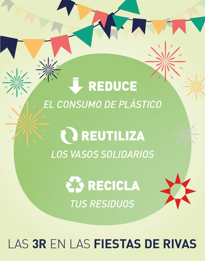Las 3R en las fiestas de Rivas