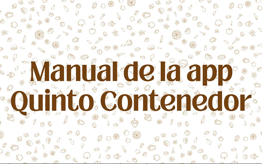 Manual de la aplicación del Quinto Contenedor