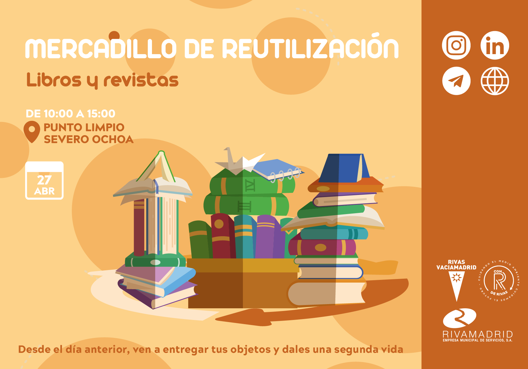 Mercadillo de intercambio abril: Libros