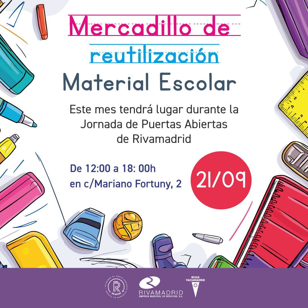 Mercadillo reutilización septiembre 2024