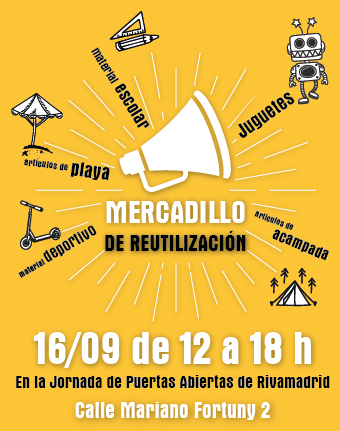Mercadillo de reutilización septiembre