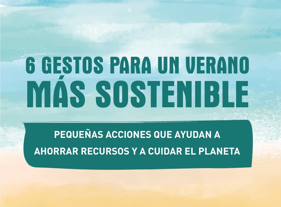 Tips para un verano sostenible