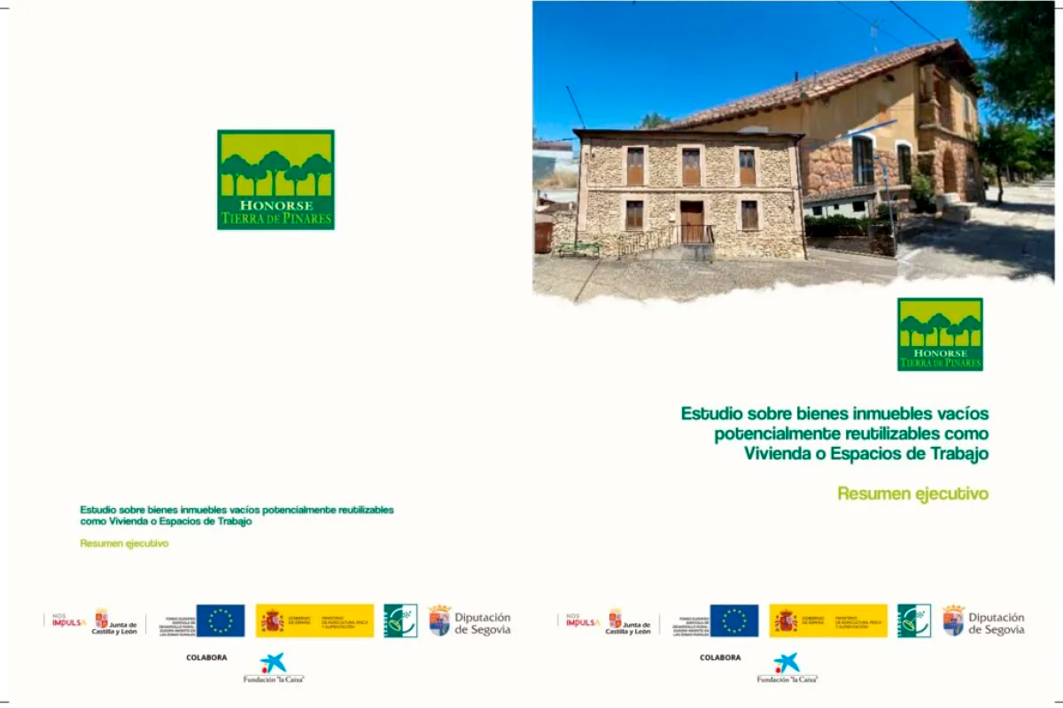 El Grupo de Acción Local Tierra Pinares realiza un inventario de los bienes inmuebles vacíos o reutilizables como vivienda o espacios de trabajo en la comarca