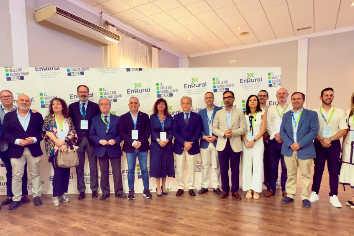 Las asociaciones empresariales estrechan lazos en Fuente Palmera para impulsar el desarrollo de sus territorios rurales