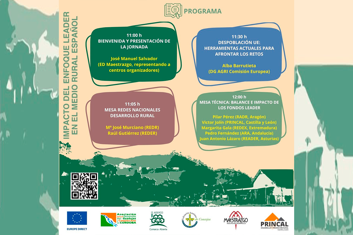 Jornada online “Impacto del enfoque LEADER en el medio rural español”