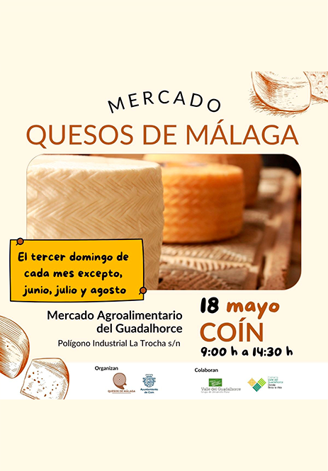 Diez queserías participan en el Mercado de Quesos de Málaga en Coín