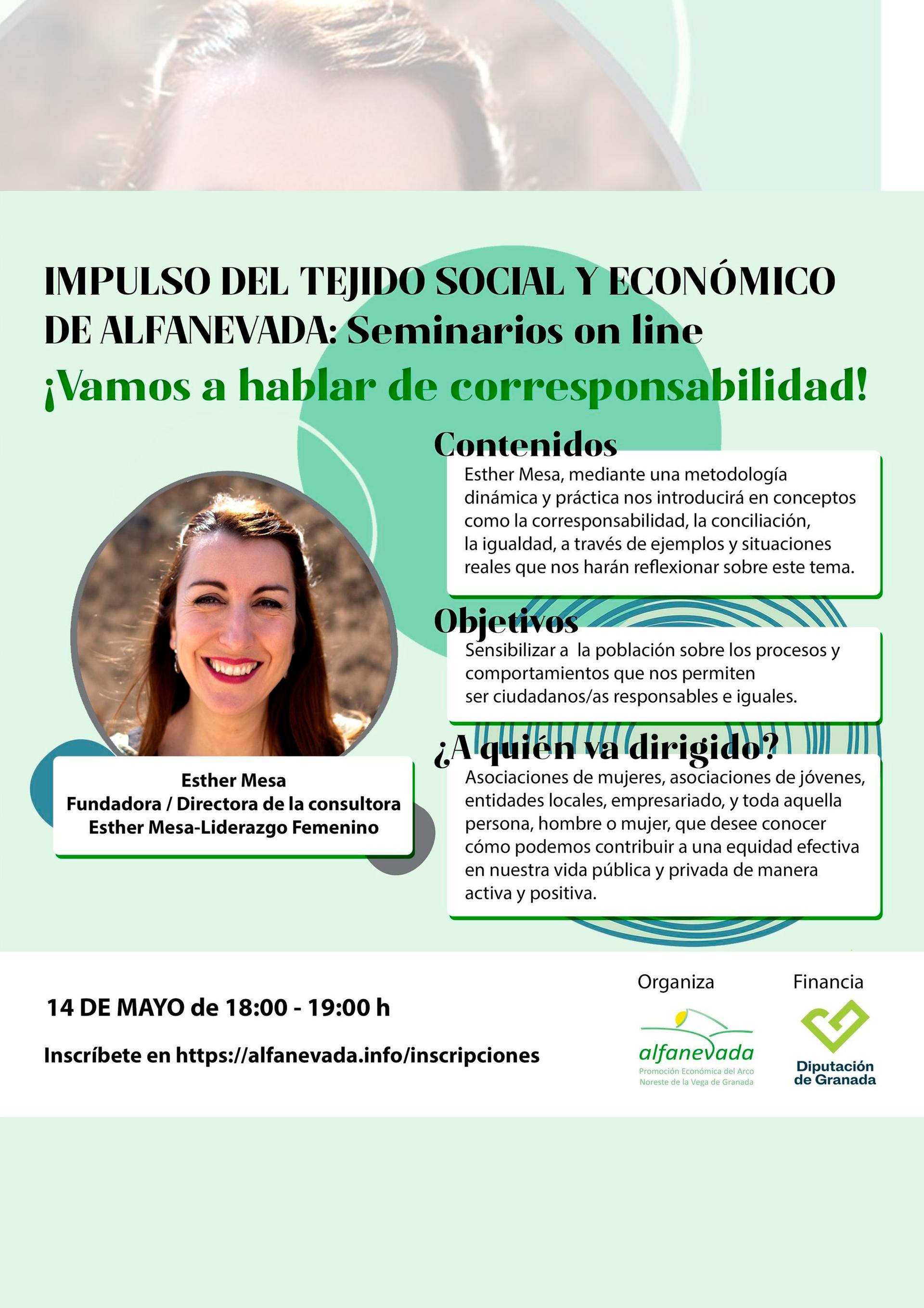 Seminario online “Impulso del tejido social y económico de Alfanevada”