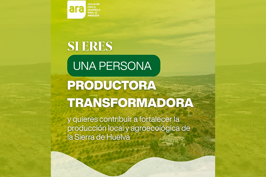 Únete al catálogo de productores y productoras locales de la Sierra de Huelva y Cuenca Minera