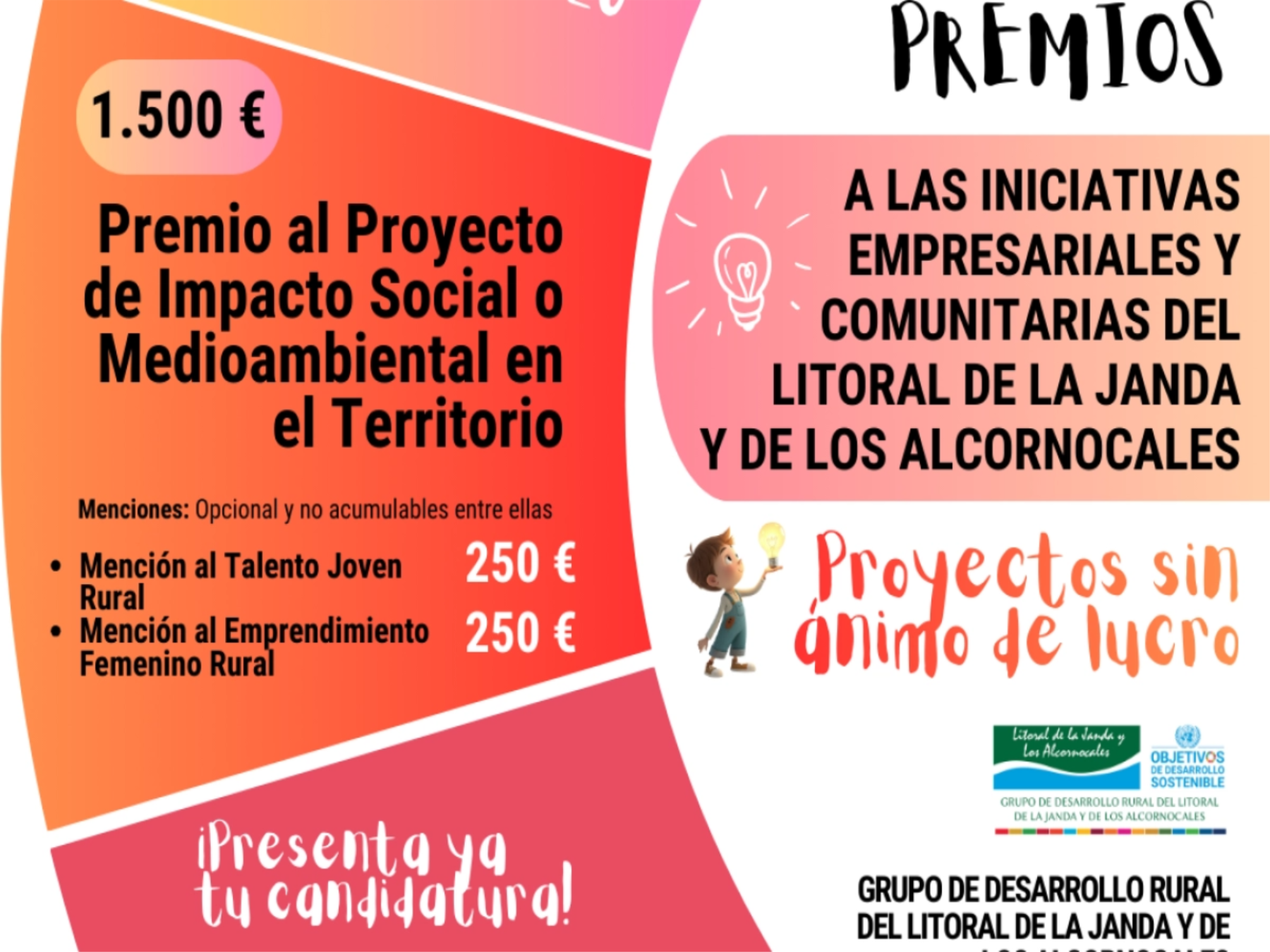 Litoral de la Janda y de Los Alcornocales lanza los I Premios a Iniciativas Empresariales y Comunitarias