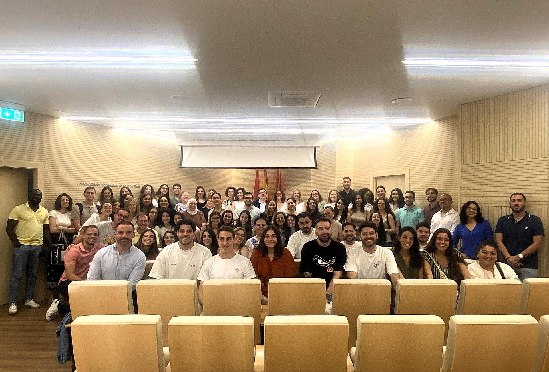 Masks hanging on a clothes line.