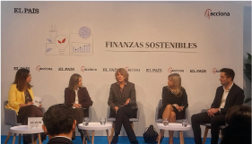 Helena Viñes, en la II Jornada de Finanzas Sostenibles, de El País y Acciona