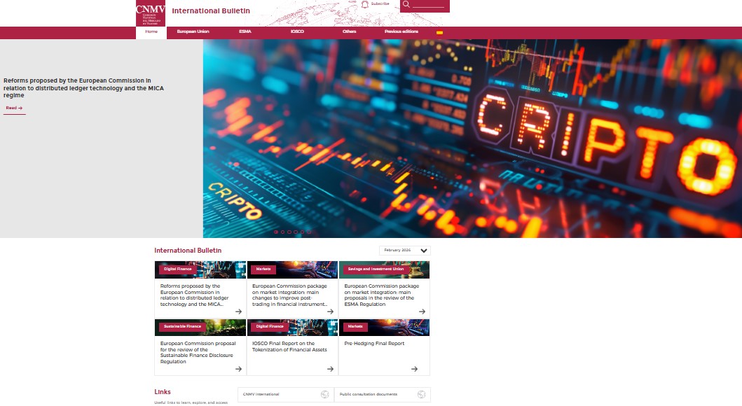 International bulletin: latest issue 