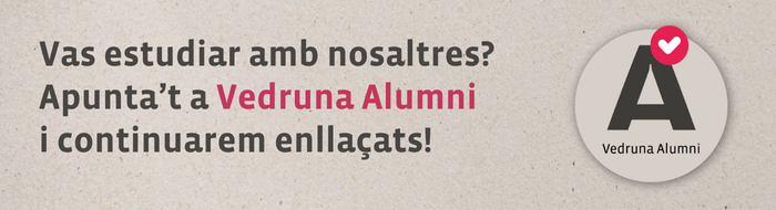 Apunta't a Vedruna Alumni!