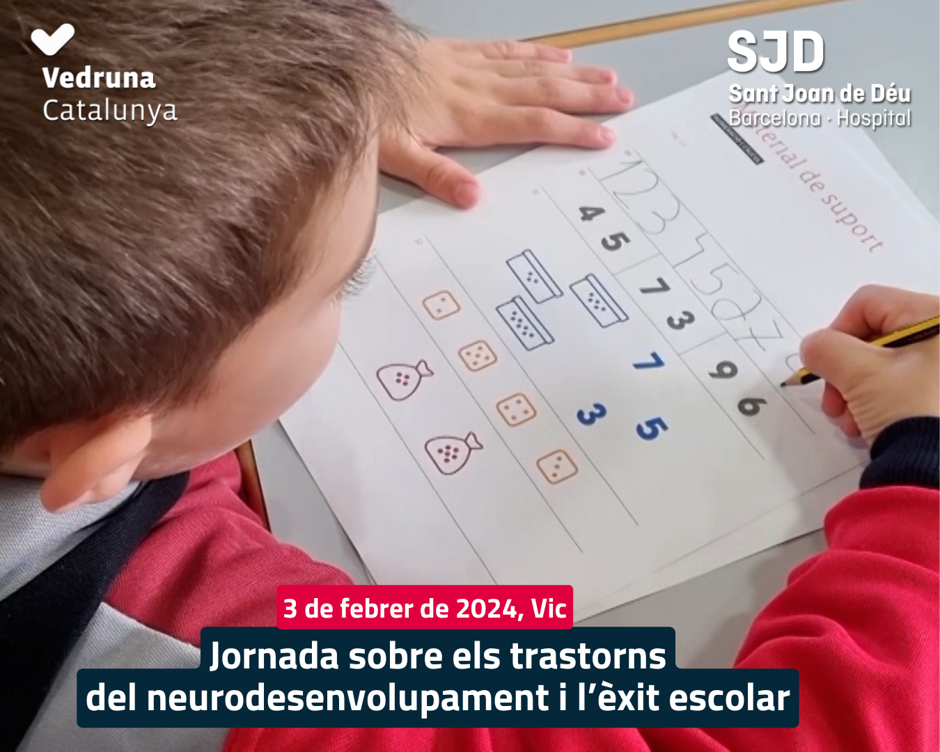 Jornada sobre els trastorns del neurodesenvolupament i l'èxit escolar.