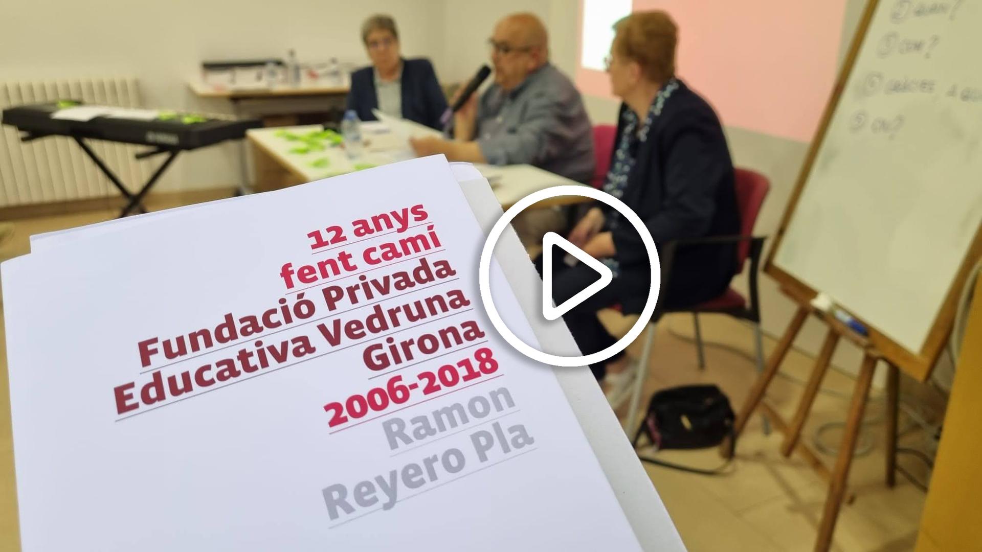 Presentació del llibre de la Fundació Vedruna Girona a Caldes
