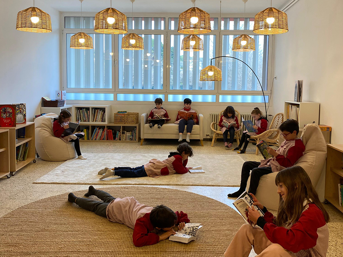 Nova biblioteca escolar Maria Trullols, a Vedruna Manresa.