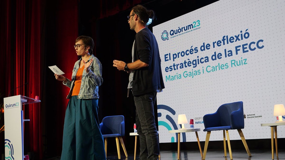 Maria Gajas, de Vedruna Àngels, al Quòrum 2023