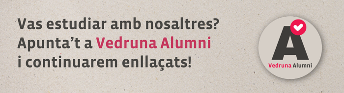 Apunta't a Vedruna Alumni!