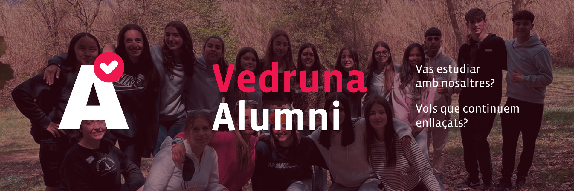 Apunta't a Vedruna Alumni