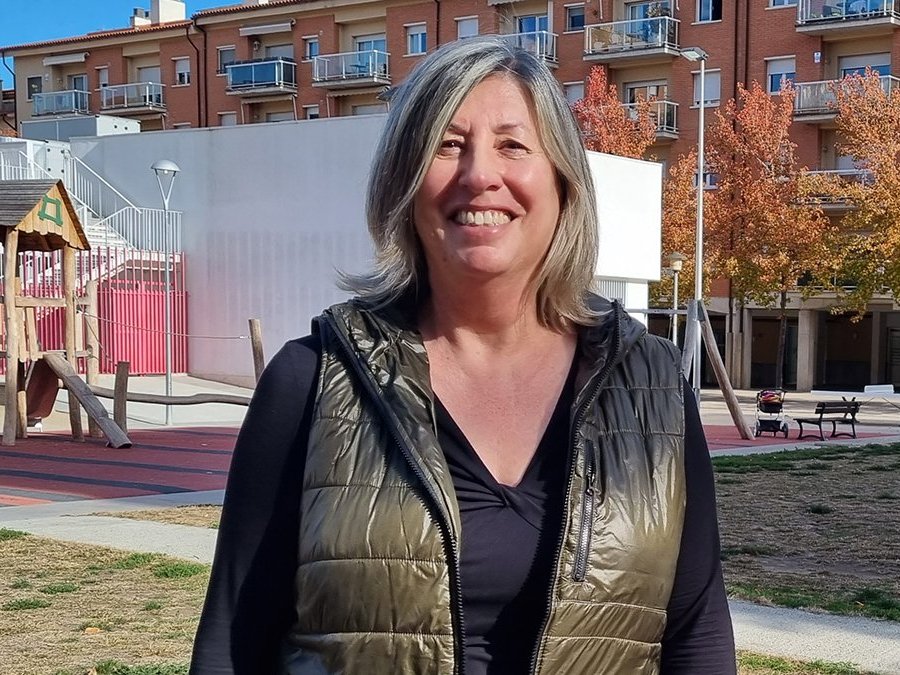 Núria Mas Singla, a Vic.