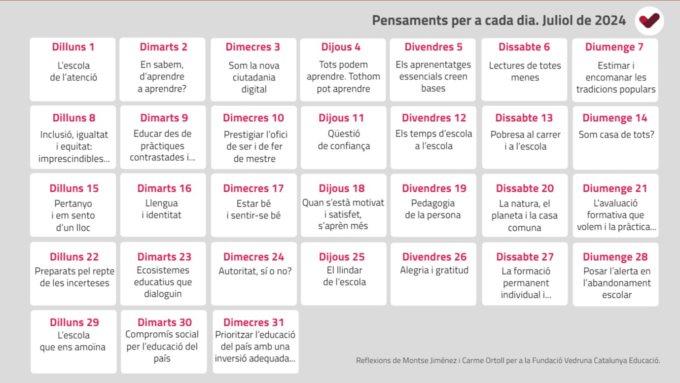 Pensaments per a cada dia