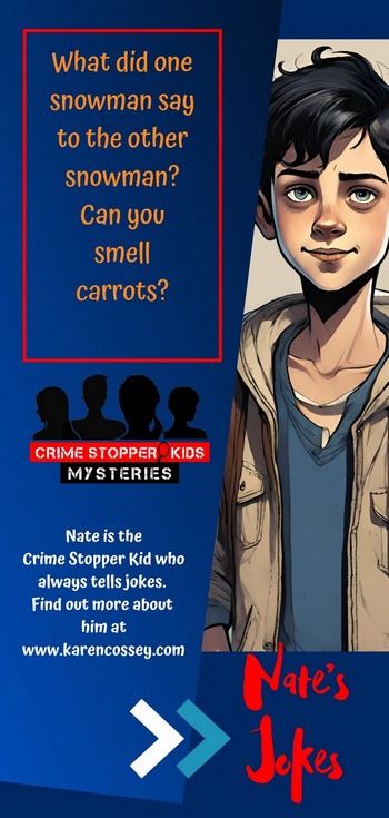 Nate from 9-12-year-old mystery series