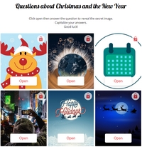 Christmas Matching Puzzle with free Gift