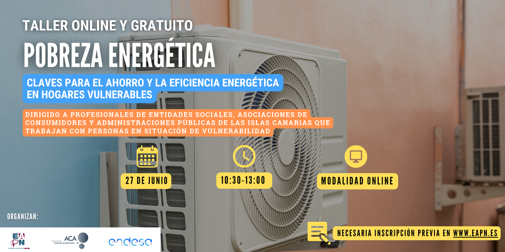 Taller pobreza energética Canarias