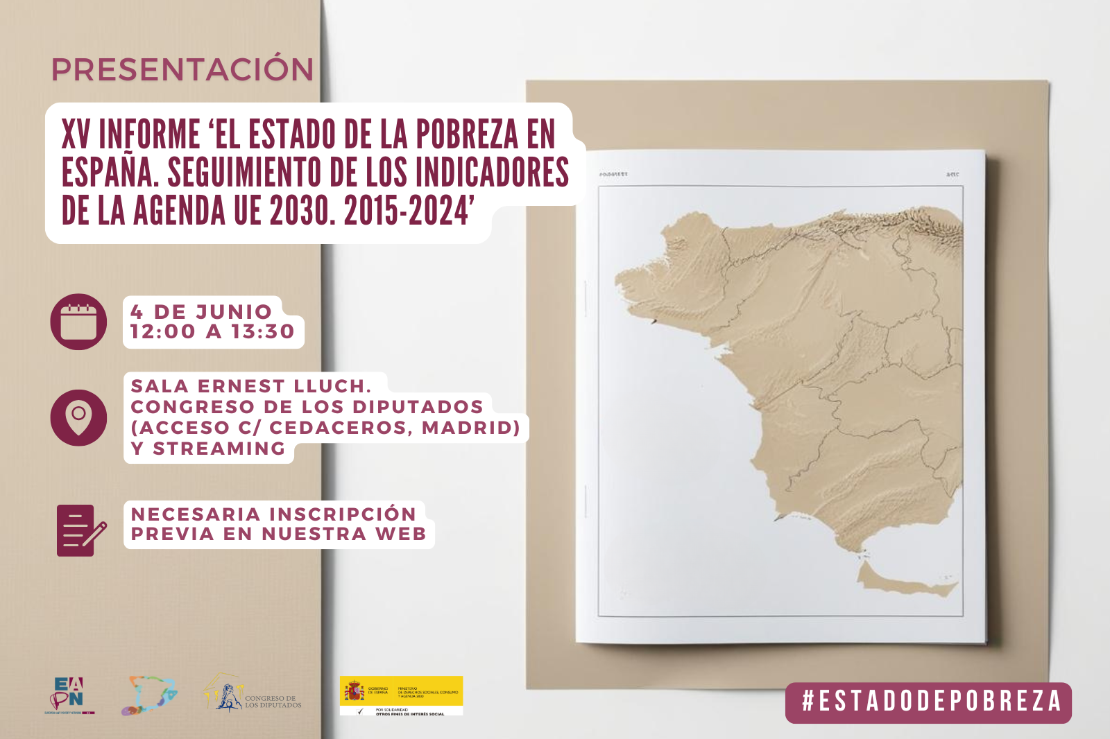 Presentación XV Informe 'El Estado de la Pobreza en España'