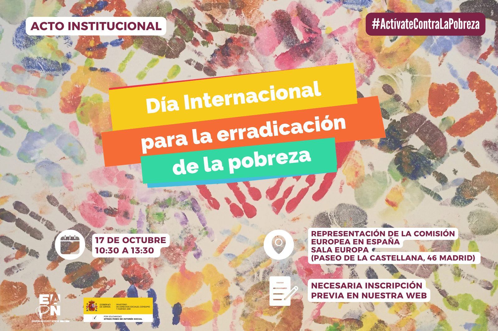 Día Internacional para la erradicación de la pobreza