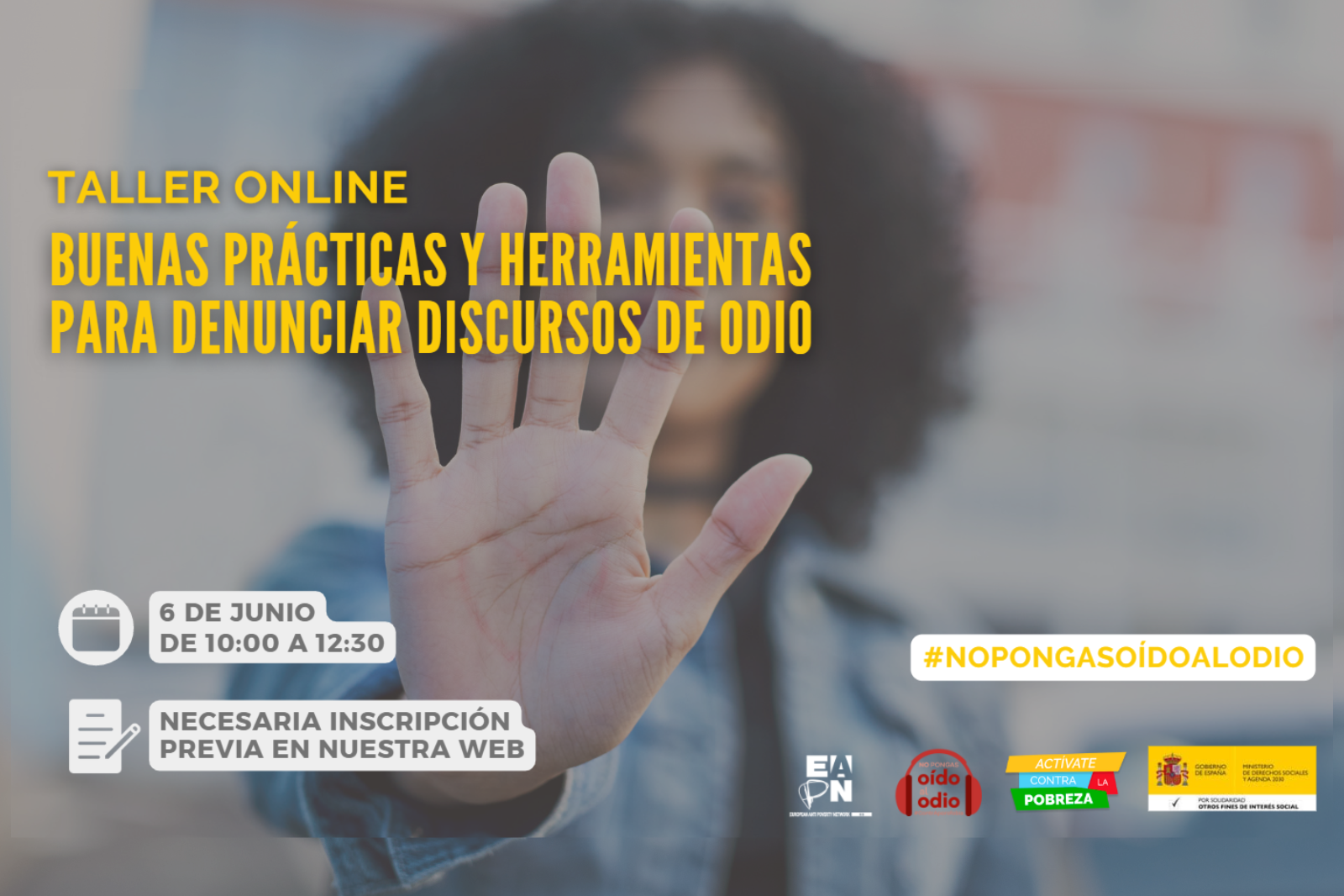 Taller Buenas prácticas y herramientas para denunciar discursos de odio