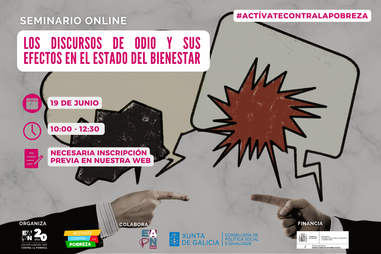 Seminario 'Los discursos de odio y sus efectos en el estado de bienestar'