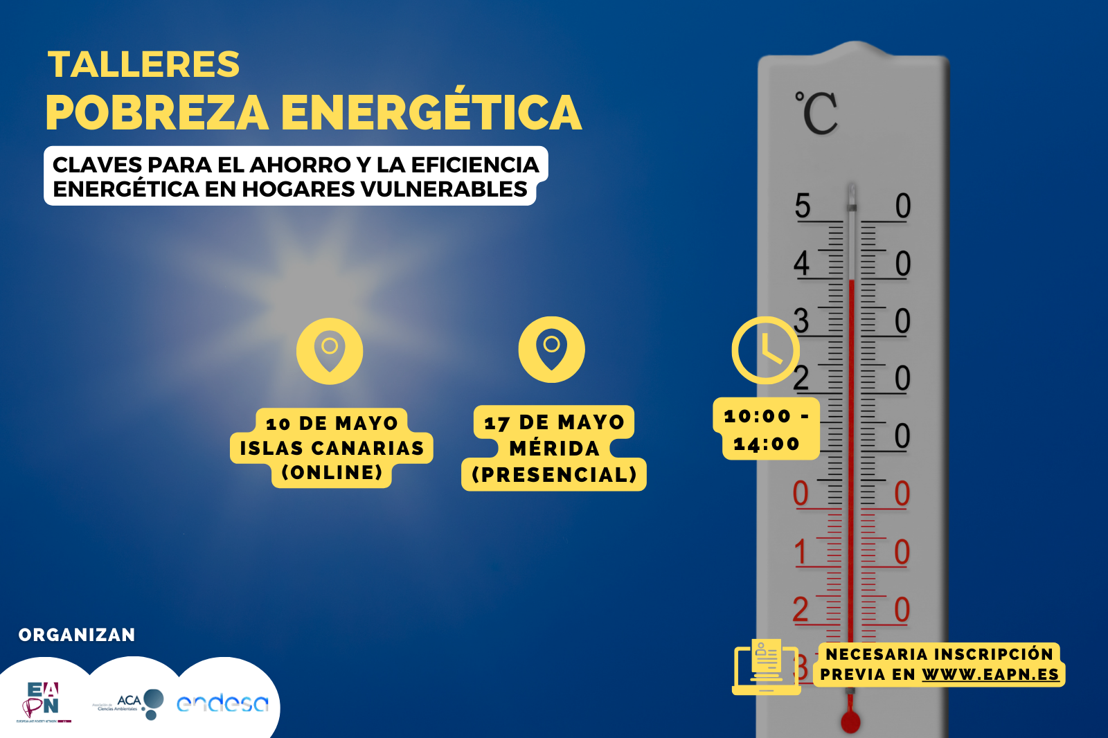 Talleres Pobreza Energética Fuerteventura y Mérida