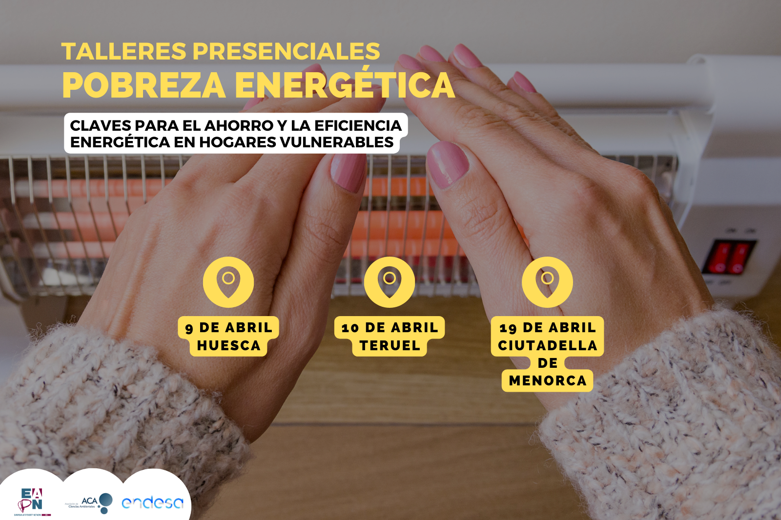 Talleres Pobreza Energética Huesca, Teruel y Ciutadella