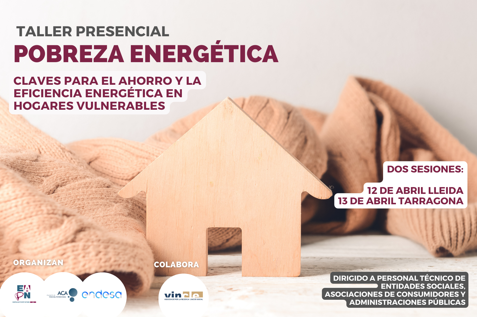 Talleres pobreza energética Catalunya