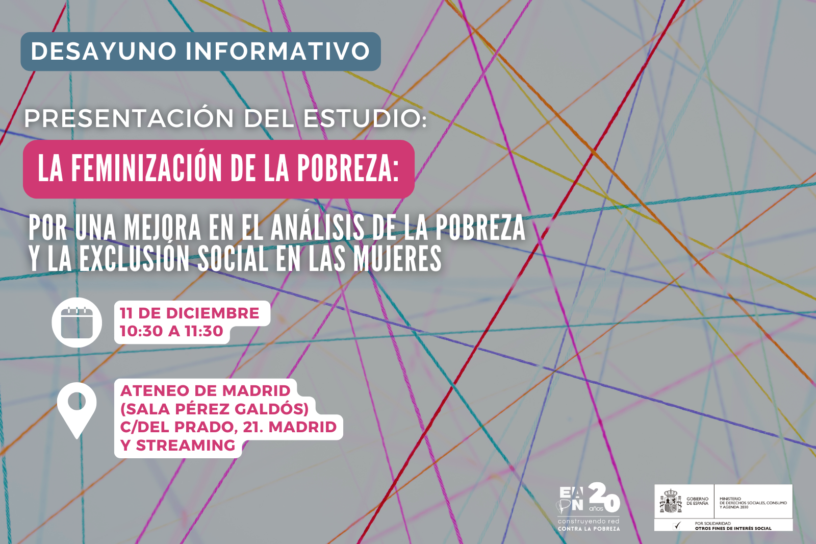 Desayuno informativo Feminización de la Pobreza