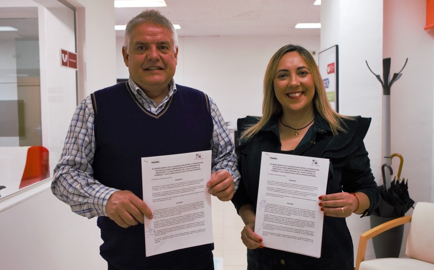 Acuerdo EAPN-ES y FAEDEI