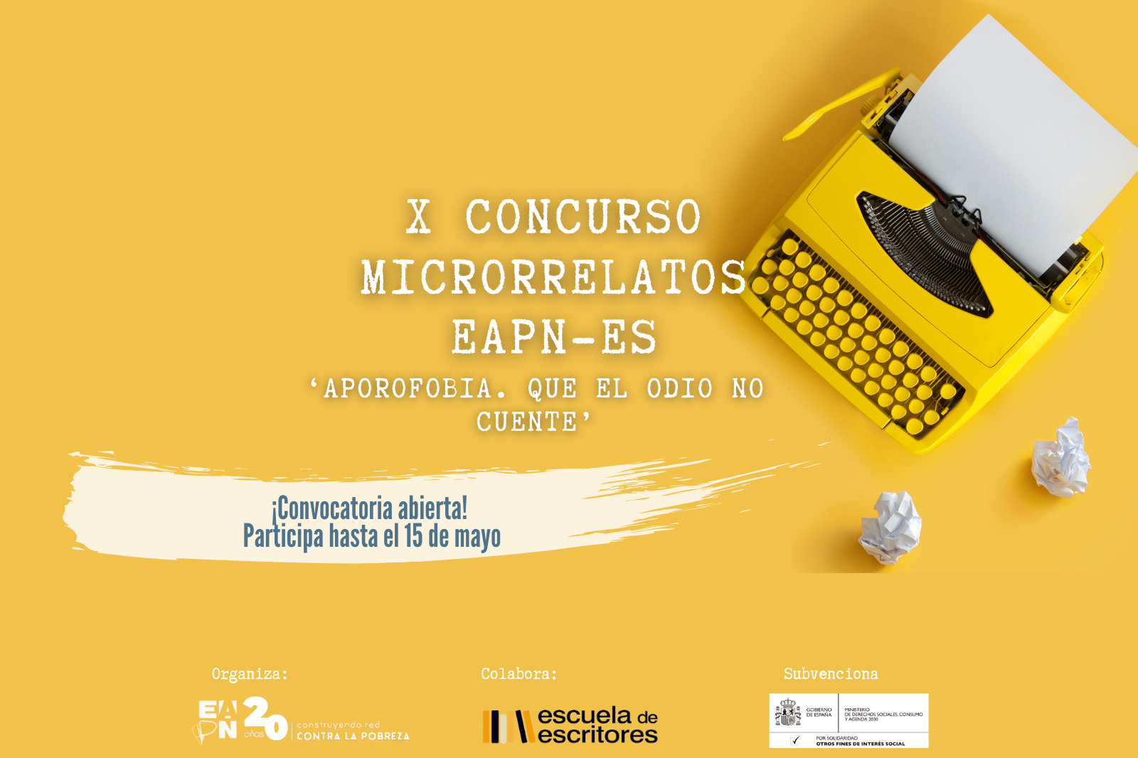 X Concurso de Microrrelatos EAPN-ES