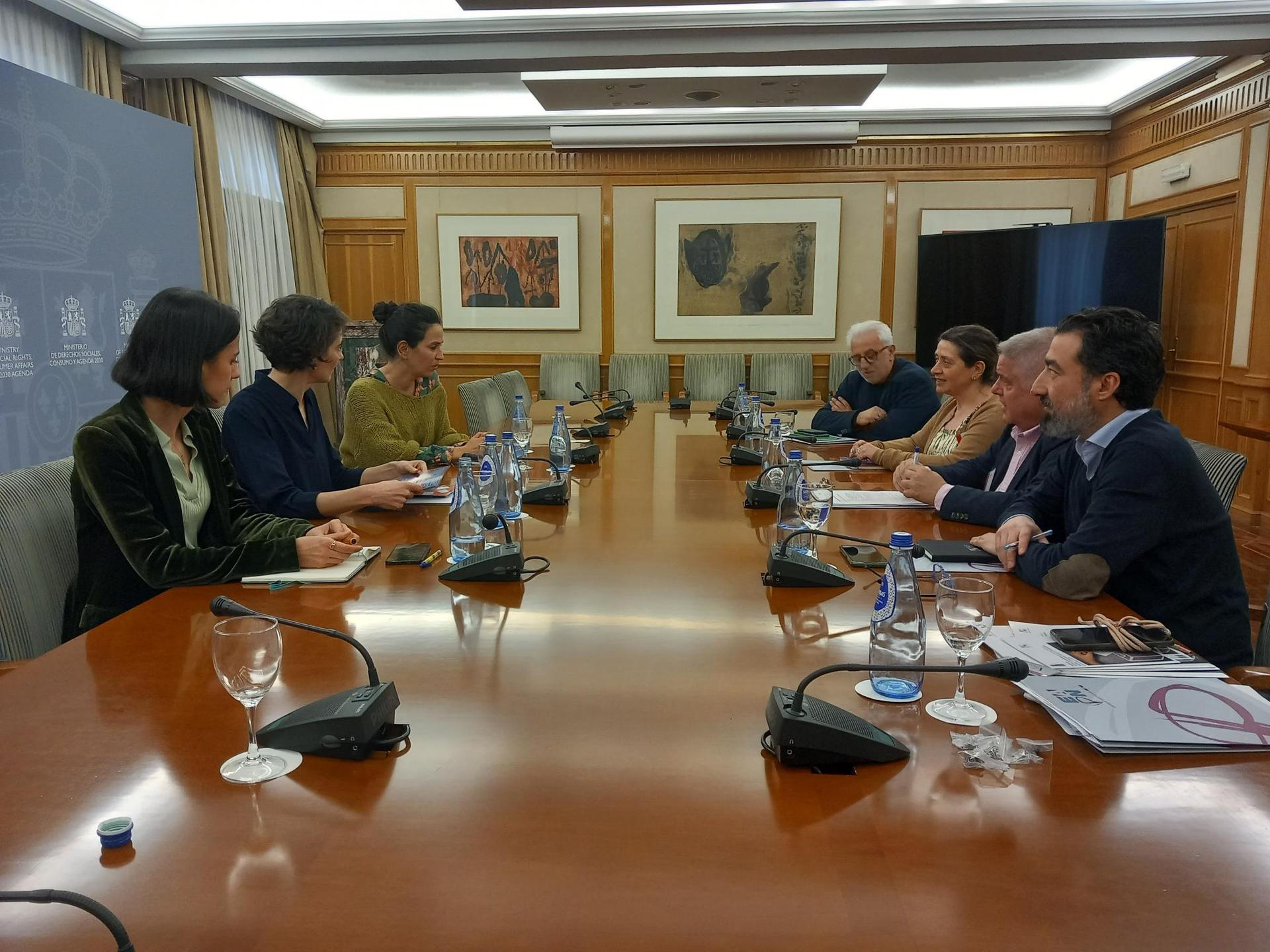 EAPN-ES se reúne con Rosa Martínez