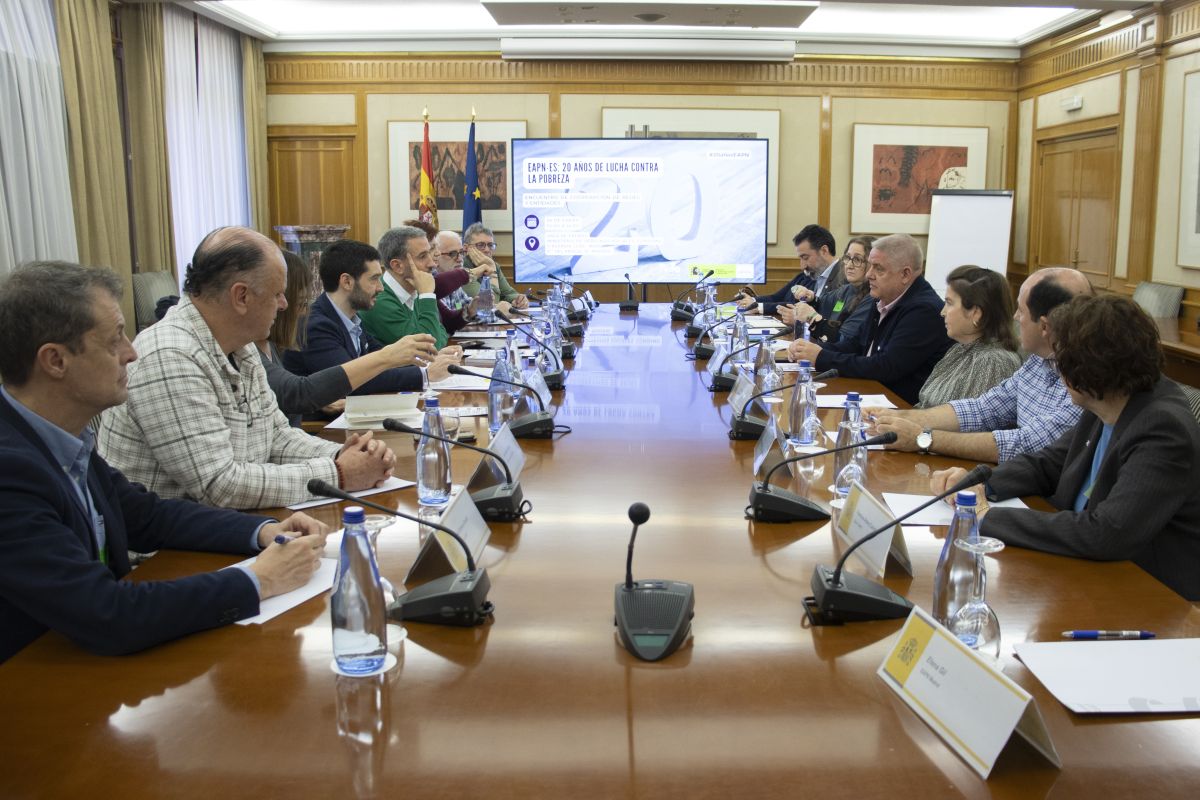 Reunión EAPN-ES Ministro Pablo Bustinduy