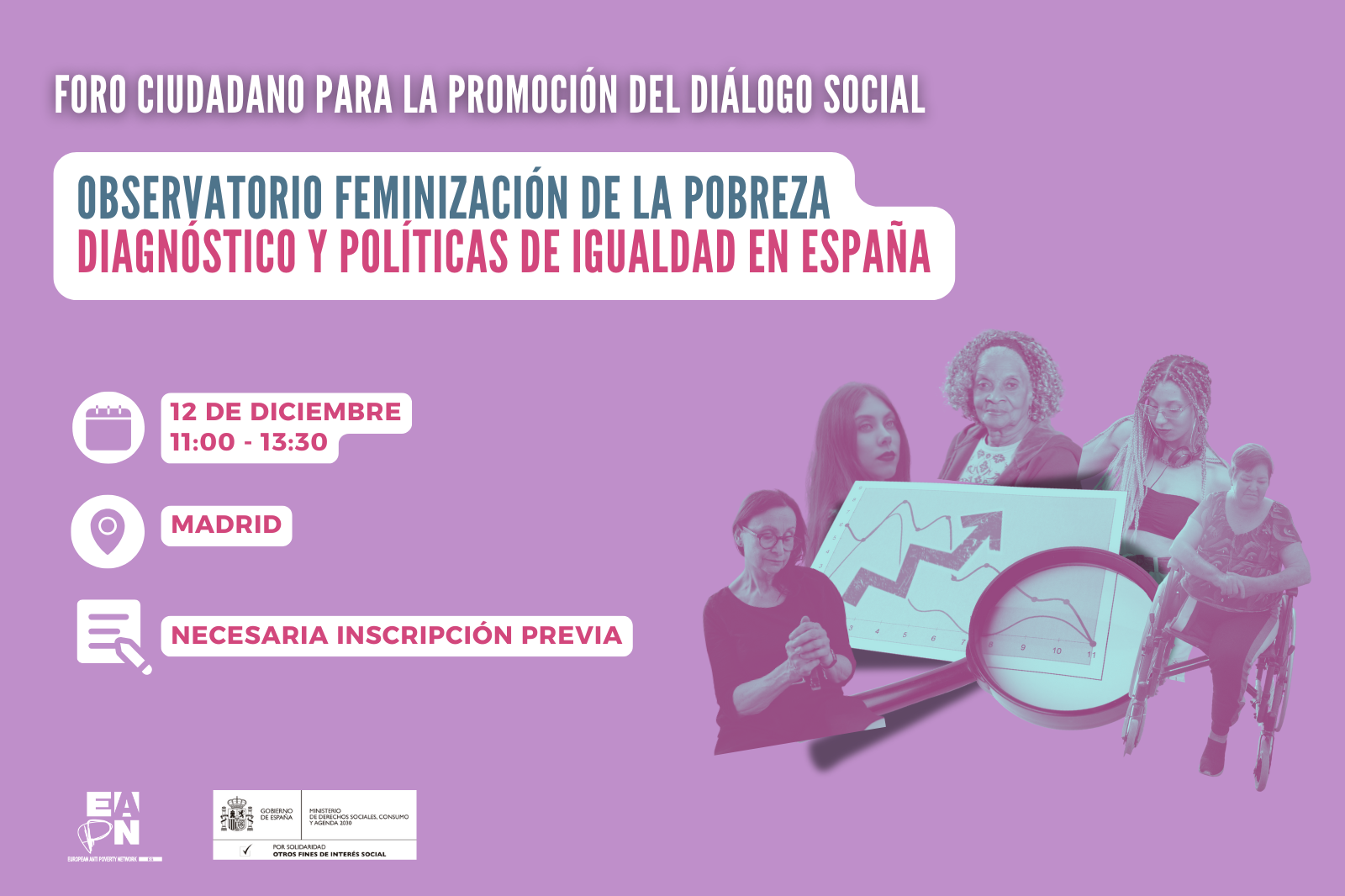Foro ciudadano para la promoción del diálogo social. Observatorio de feminización de la pobreza.