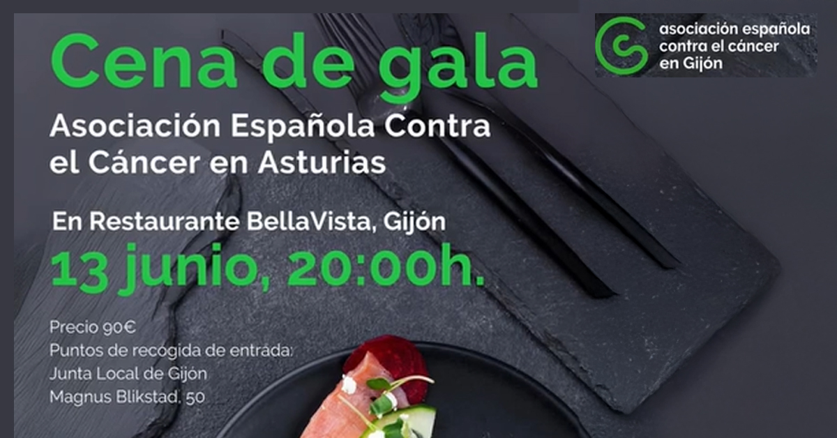 Cena de Gala solidaria AECC Asturias