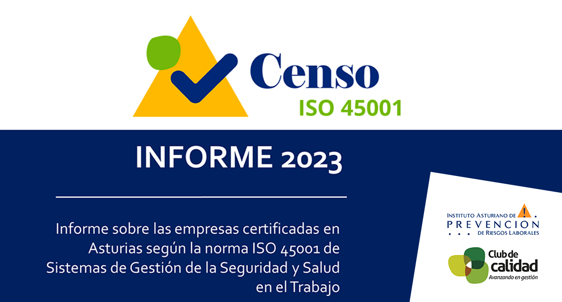 Censo de Empresas Certificadas en ISO 45001
